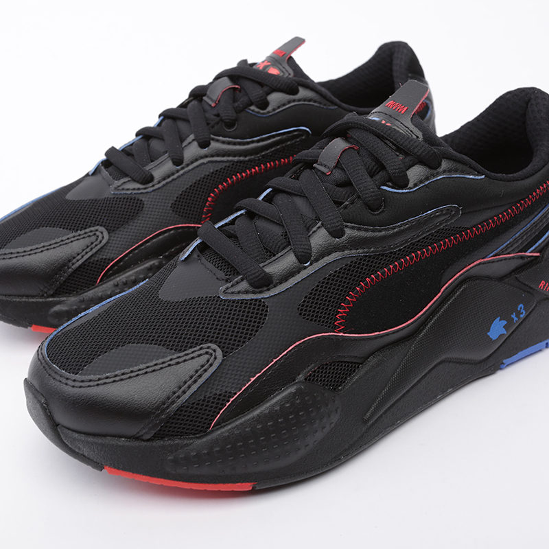 мужские черные кроссовки PUMA RS-X3 Sonic Black 37342901 - цена, описание, фото 6