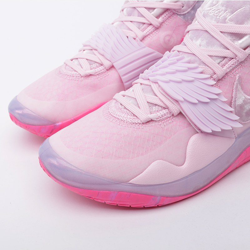 мужские розовые баскетбольные кроссовки Nike Zoom KD12 XMAS CT2740-900 - цена, описание, фото 7