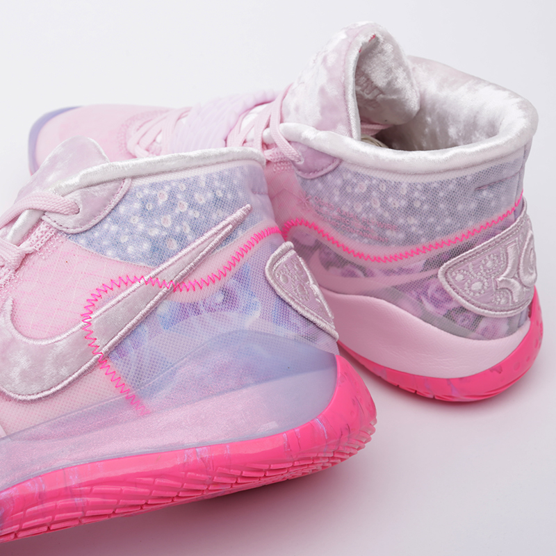 мужские розовые баскетбольные кроссовки Nike Zoom KD12 XMAS CT2740-900 - цена, описание, фото 8