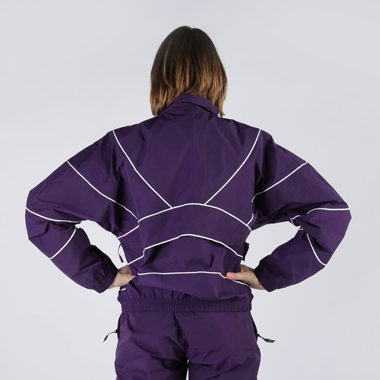 женская фиолетовая куртка Nike Women's Track Jacket CD6541-525 - цена, описание, фото 7