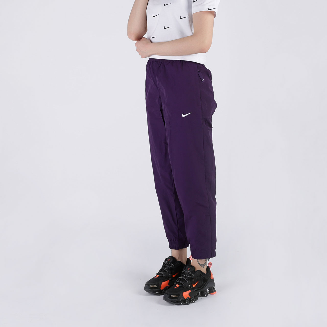 женские фиолетовые брюки Nike Track Pant Purple CQ4003-525 - цена, описание, фото 3