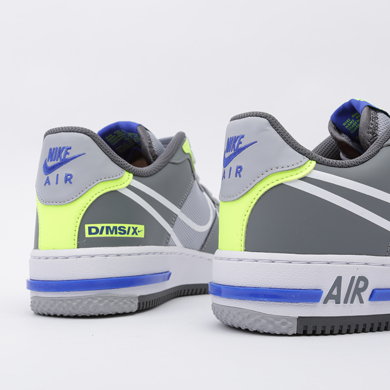 мужские серые кроссовки Nike Air Force 1 React CD4366-002 - цена, описание, фото 6