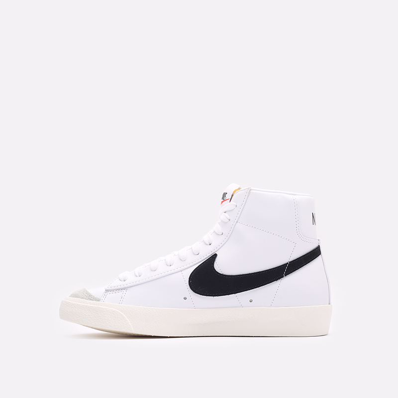 мужские белые кроссовки Nike Blazer Mid '77 VNTG BQ6806-100 - цена, описание, фото 2