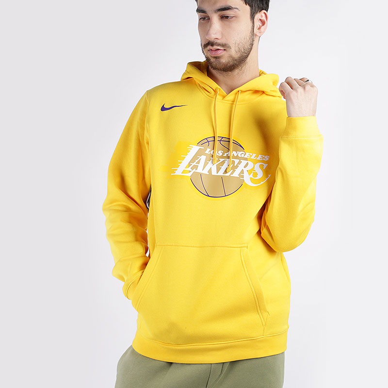 

Толстовка Nike, Жёлтый, Lakers City Edition Logo NBA Hoodie