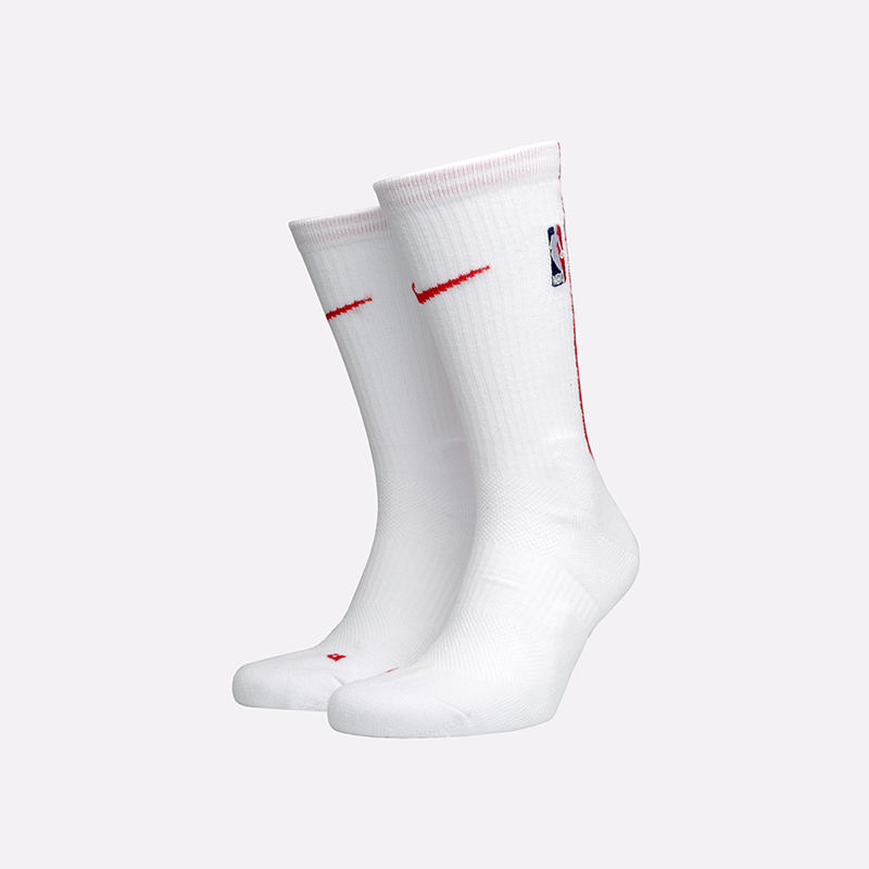 мужские белые носки Nike Elite Crew SX7870-100 - цена, описание, фото 1
