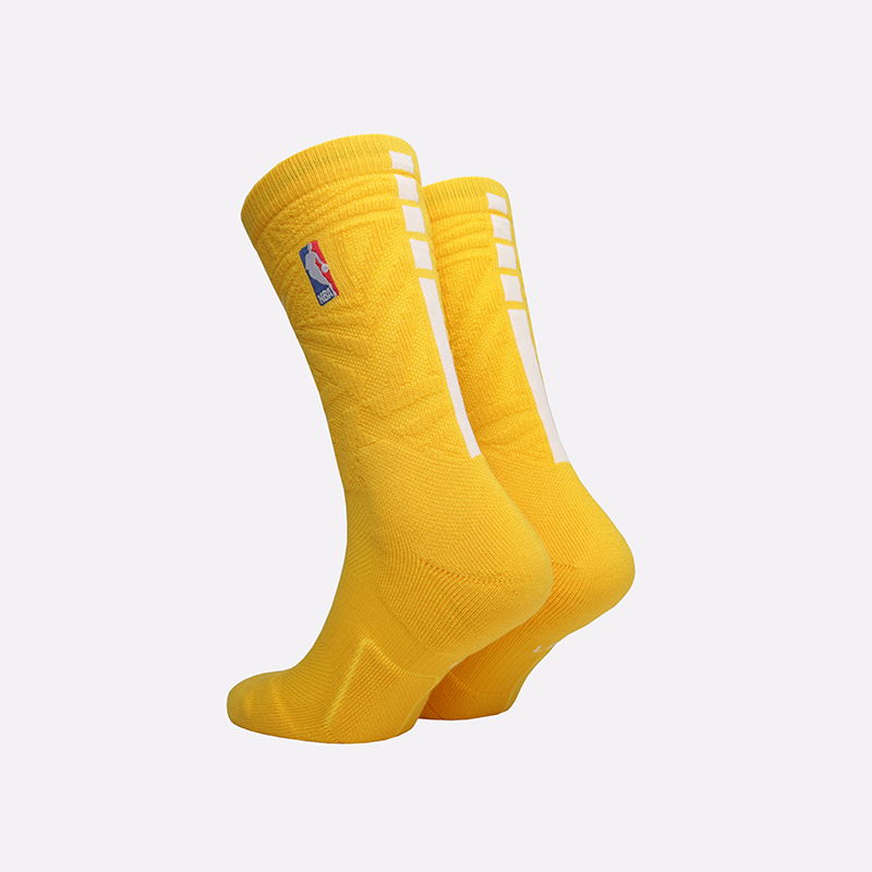 мужские желтые носки Nike Elite Crew SX7879-728 - цена, описание, фото 2