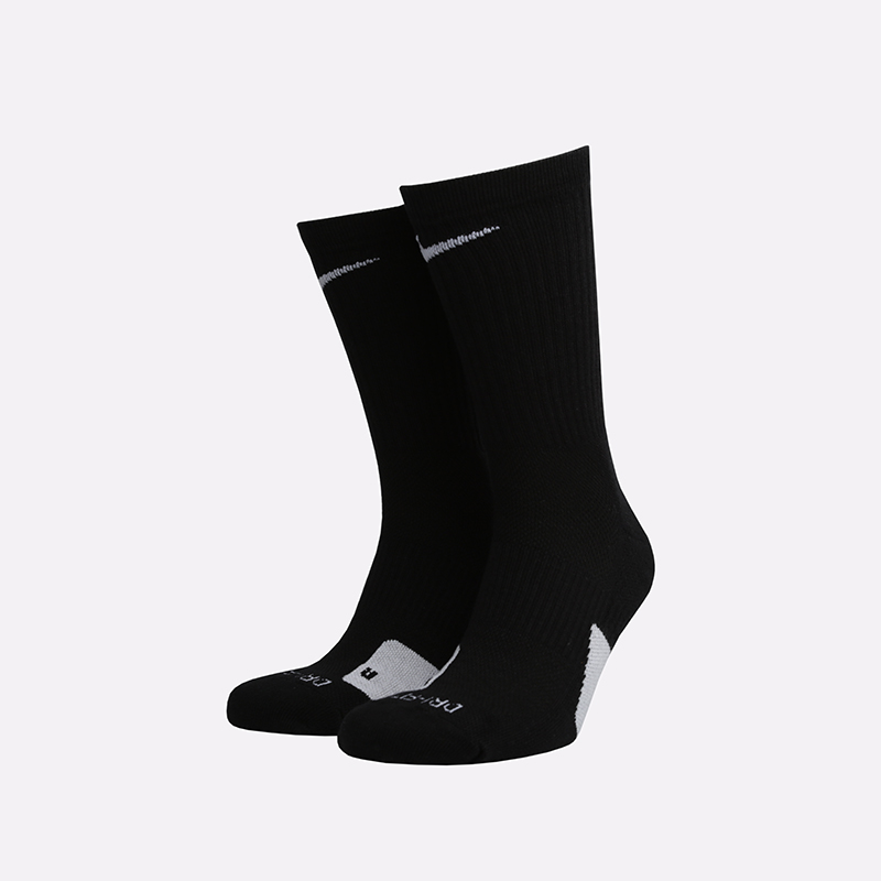 мужские черные носки Nike Elite Everyday Crew SX7627-010 - цена, описание, фото 1