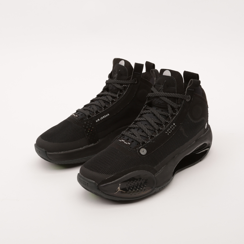 женские черные баскетбольные кроссовки Jordan XXXIV (GS) BQ3384-003 - цена, описание, фото 4