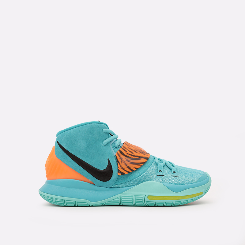  голубые баскетбольные кроссовки Nike Kyrie 6 BQ4630-300 - цена, описание, фото 1