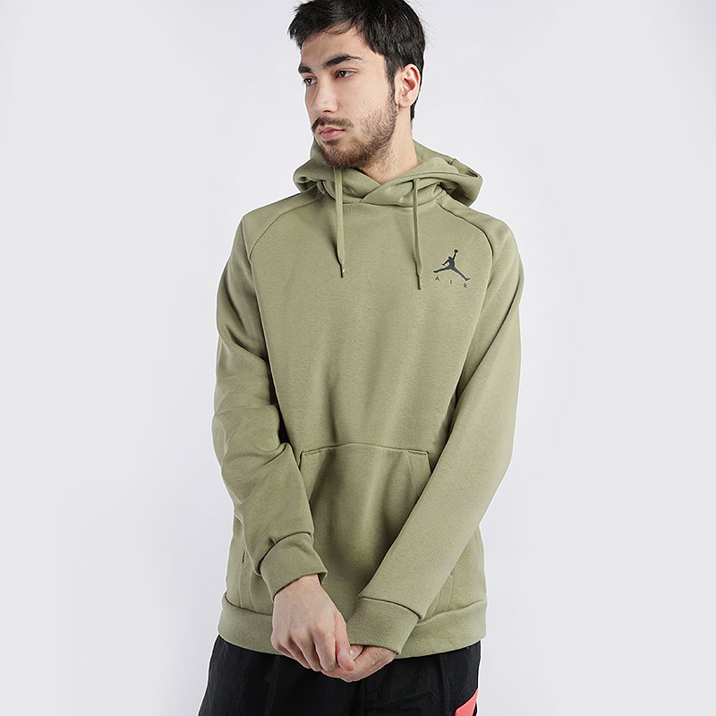 

Толстовка Jordan, Зелёный, Jumpman Fleece Pullover Hoodie