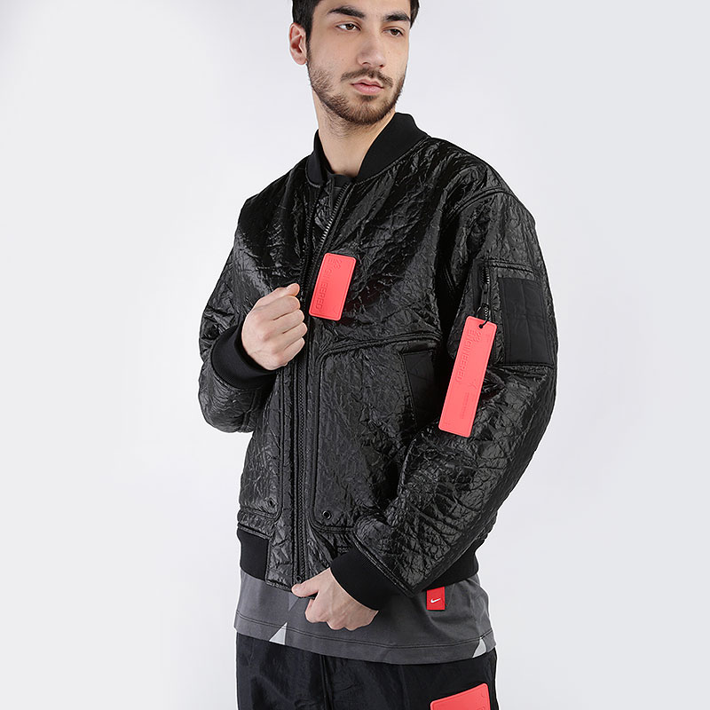 мужская черная куртка Jordan 23 Engineered MA-1 CD5712-010 - цена, описание, фото 1
