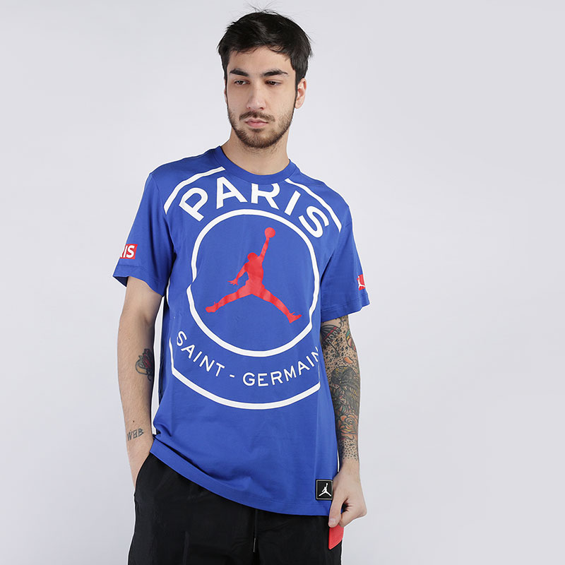 

Футболка Jordan, Синий, Paris Saint-Germain Tee