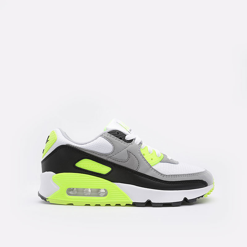 

Кроссовки Nike, Белый;серый;салатовый, Air Max 90