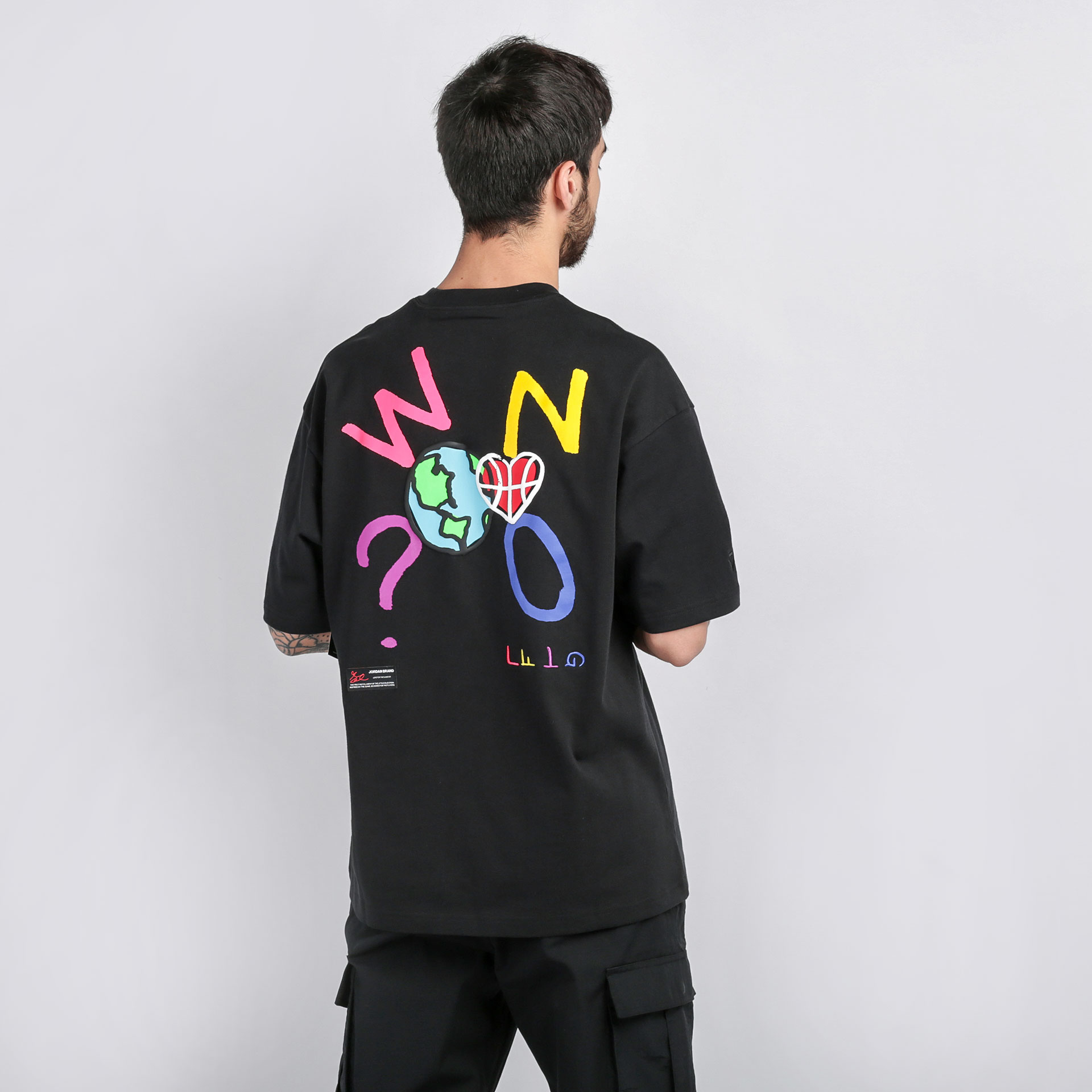Мужская футболка Jordan T-shirt Why Not? (CW4257-011)  - цена, описание, фото 1