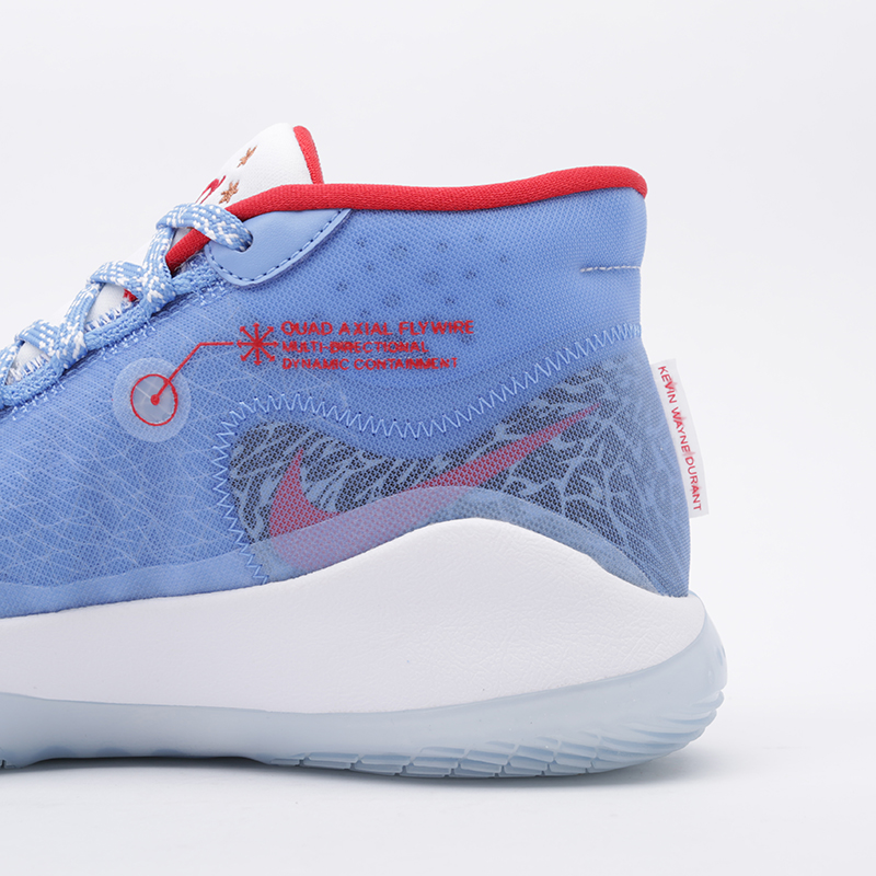  голубые баскетбольные кроссовки Nike Zoom KD12 AS CD4982-900 - цена, описание, фото 8
