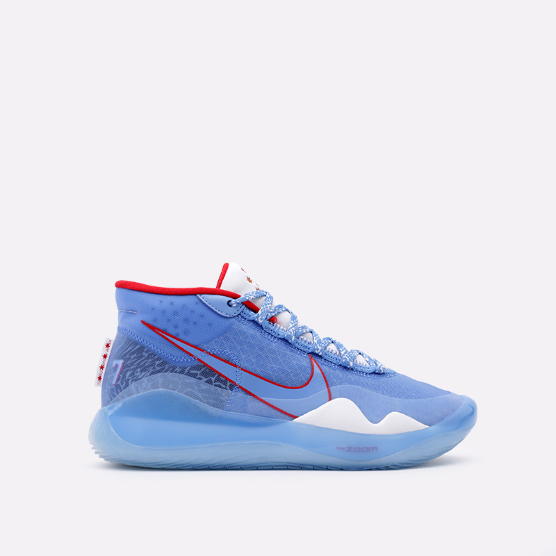  голубые баскетбольные кроссовки Nike Zoom KD12 AS CD4982-900 - цена, описание, фото 1