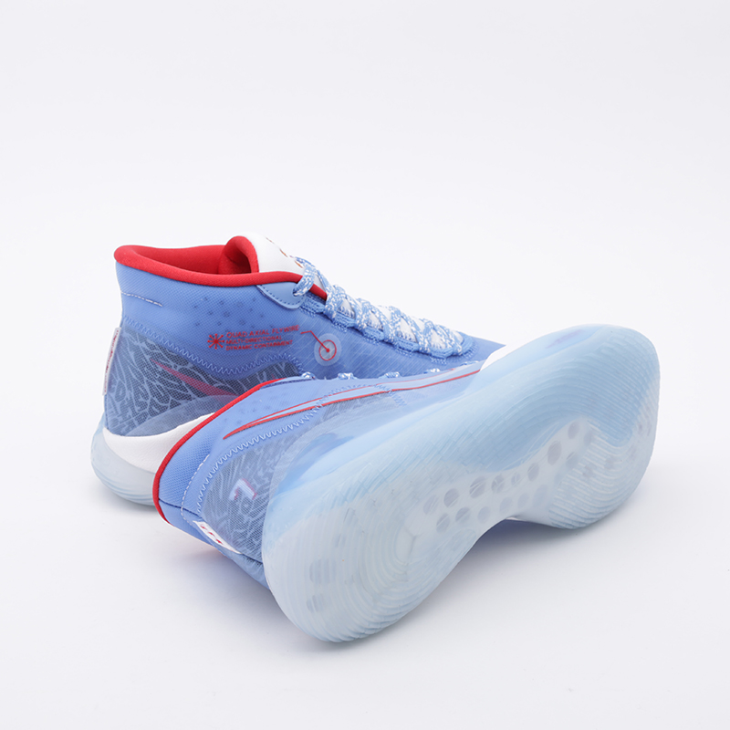  голубые баскетбольные кроссовки Nike Zoom KD12 AS CD4982-900 - цена, описание, фото 2