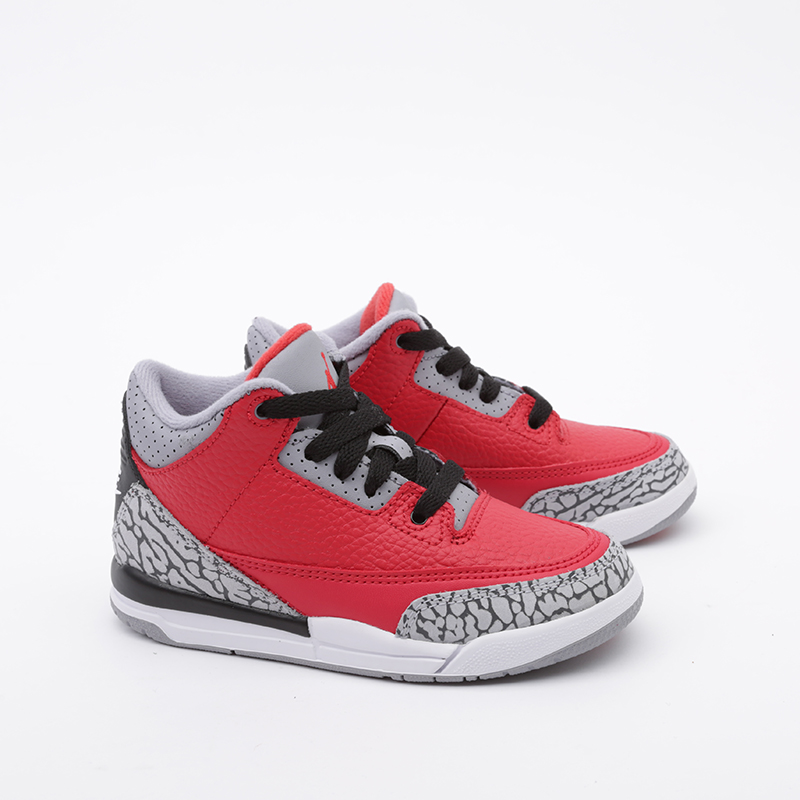 детские красные кроссовки Jordan 3 Retro SE (PS) CQ0487-600 - цена, описание, фото 3