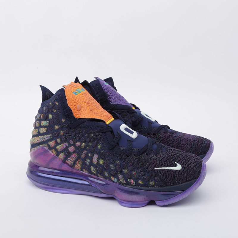 мужские фиолетовые баскетбольные кроссовки Nike Lebron XVII AS CD5050-400 - цена, описание, фото 2