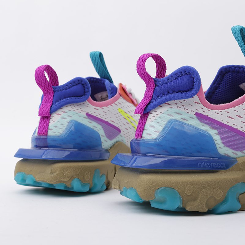 женские разноцветные кроссовки Nike WMNS NSW React Vision CI7523-001 - цена, описание, фото 4