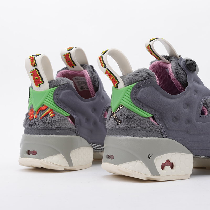  серые кроссовки Reebok Instapump Fury OG MU FW4656 - цена, описание, фото 7