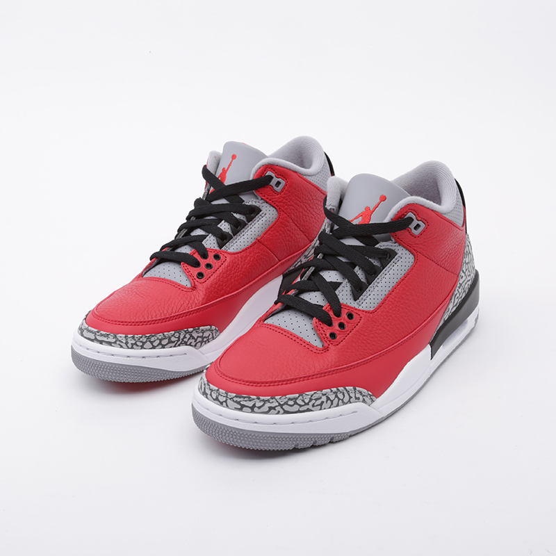 мужские красные кроссовки Jordan 3 Retro U CU2277-600 - цена, описание, фото 5