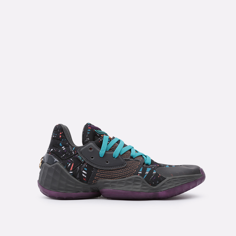мужские черные баскетбольные кроссовки adidas Harden Vol.4 EF9924 - цена, описание, фото 1