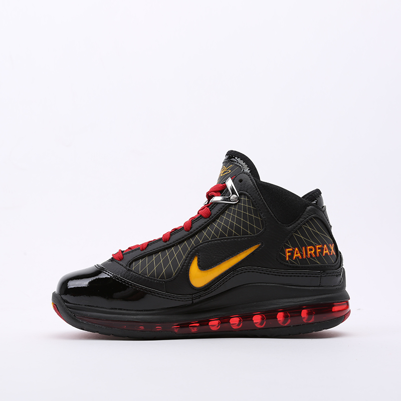  черные баскетбольные кроссовки Nike Lebron VII QS CU5646-001 - цена, описание, фото 4