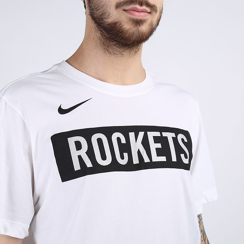 

Футболка Nike, Белый, NBA Dri-FIT Rockets City Edition Logo