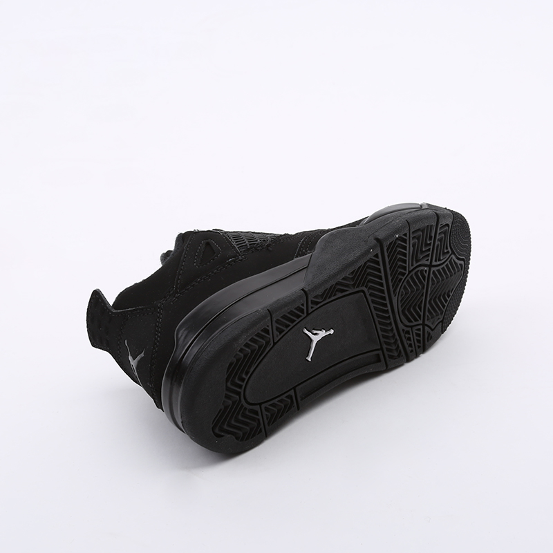детские черные кроссовки Jordan 4 Retro (PS) BQ7669-010 - цена, описание, фото 3