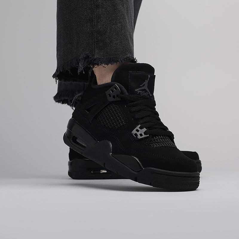 Женские кроссовки Jordan 4 Retro (GS) (408452-010)  - цена, описание, фото 8