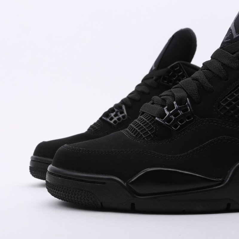 мужские черные кроссовки Jordan 4 Retro CU1110-010 - цена, описание, фото 7