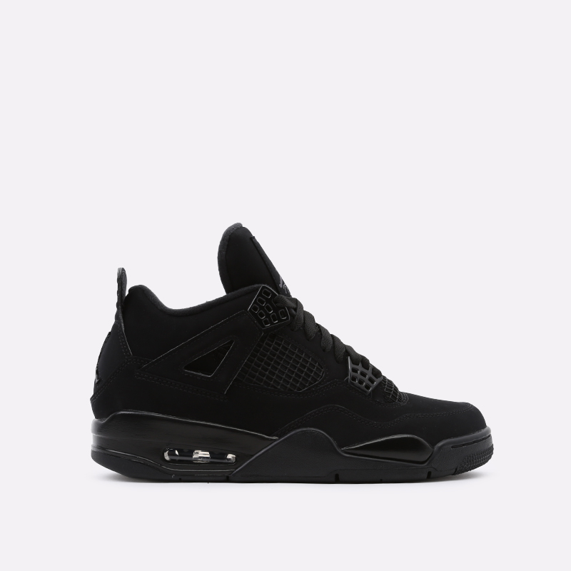 мужские черные кроссовки Jordan 4 Retro CU1110-010 - цена, описание, фото 1