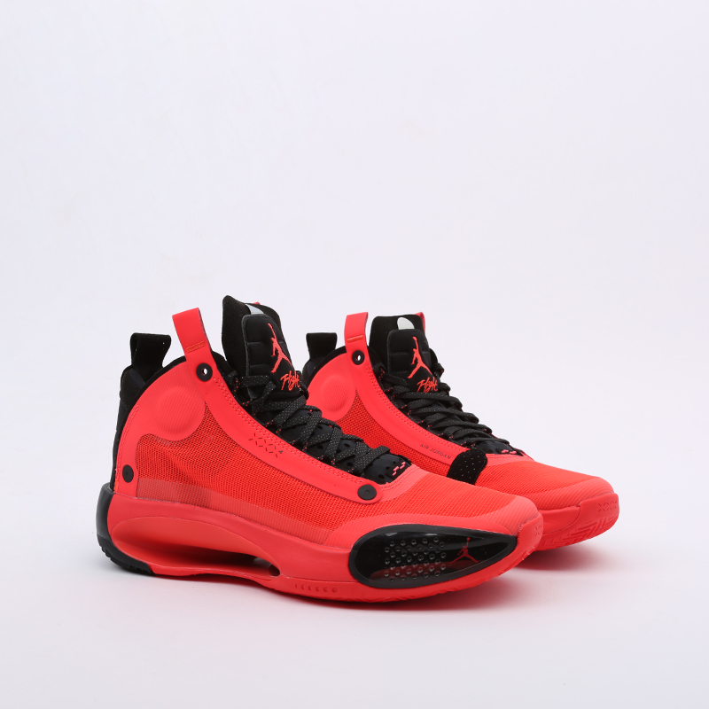 мужские оранжевые баскетбольные кроссовки Jordan XXXIV AR3240-600 - цена, описание, фото 2