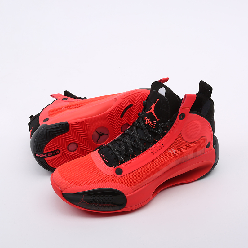 мужские оранжевые баскетбольные кроссовки Jordan XXXIV AR3240-600 - цена, описание, фото 4