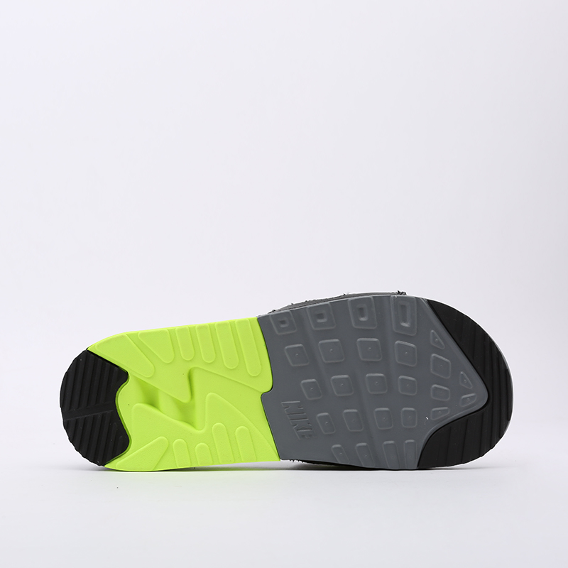 мужские серые сланцы Nike Air Max 90 Slide BQ4635-001 - цена, описание, фото 3