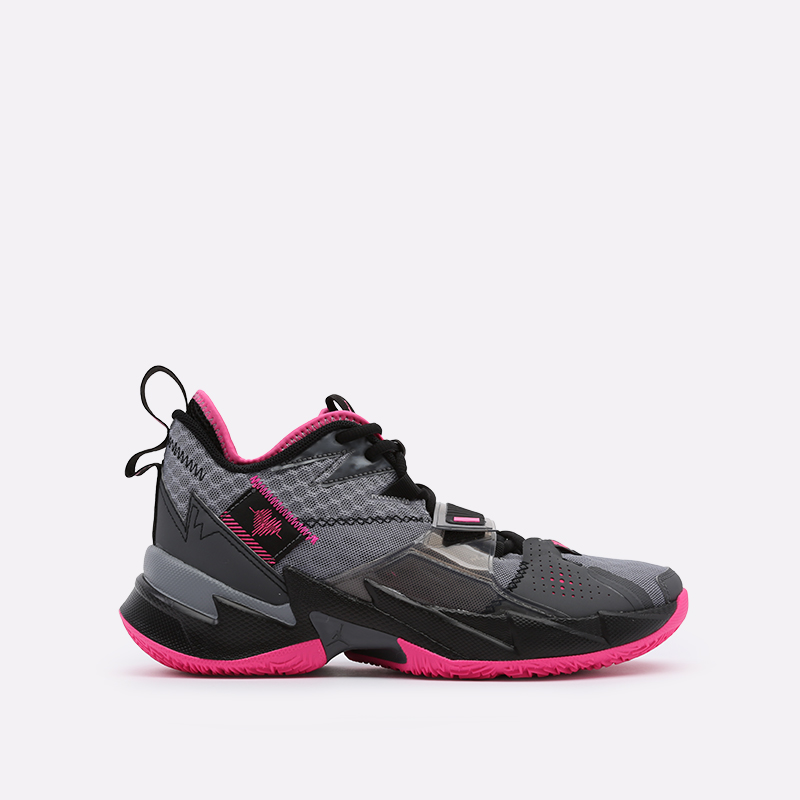 серые баскетбольные кроссовки Jordan Why Not Zero.3 CD3003-003 - цена, описание, фото 1