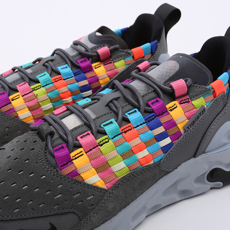 мужские серые кроссовки Nike React Sertu AT5301-004 - цена, описание, фото 6