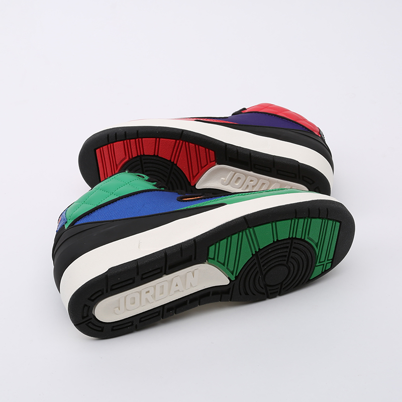 женские разноцветные кроссовки Jordan WMNS 2 Retro CT6244-600 - цена, описание, фото 2