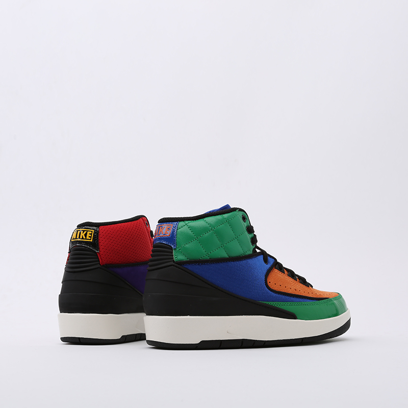 женские разноцветные кроссовки Jordan WMNS 2 Retro CT6244-600 - цена, описание, фото 3