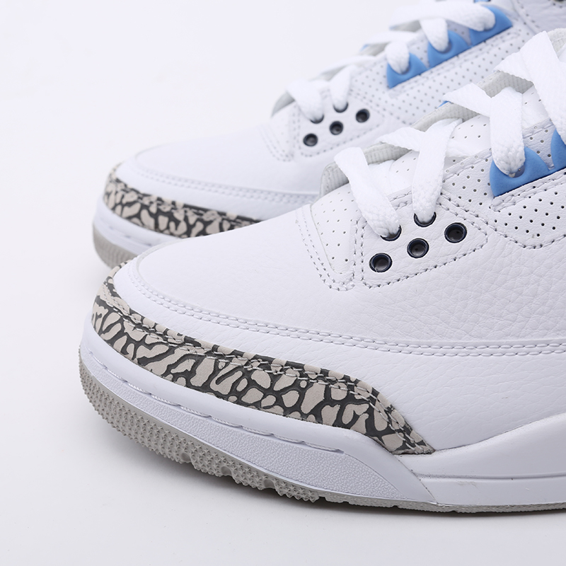 мужские белые кроссовки Jordan 3 Retro CT8532-104 - цена, описание, фото 8