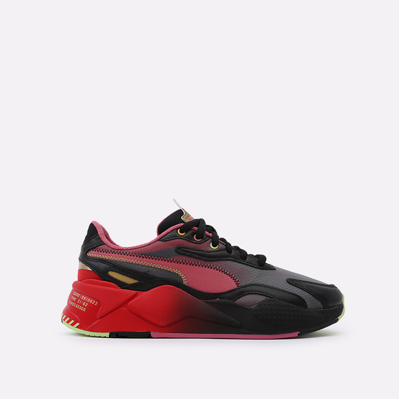 мужские черные кроссовки PUMA RS-X3 Sonic Color 2 37431301 - цена, описание, фото 1