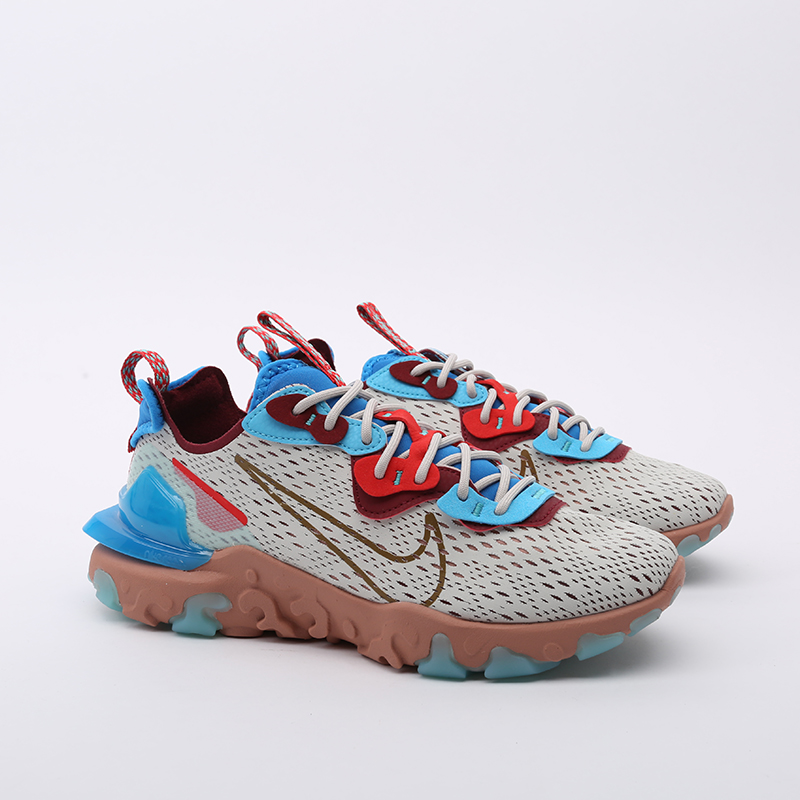 мужские разноцветные кроссовки Nike React Vision CD4373-001 - цена, описание, фото 2