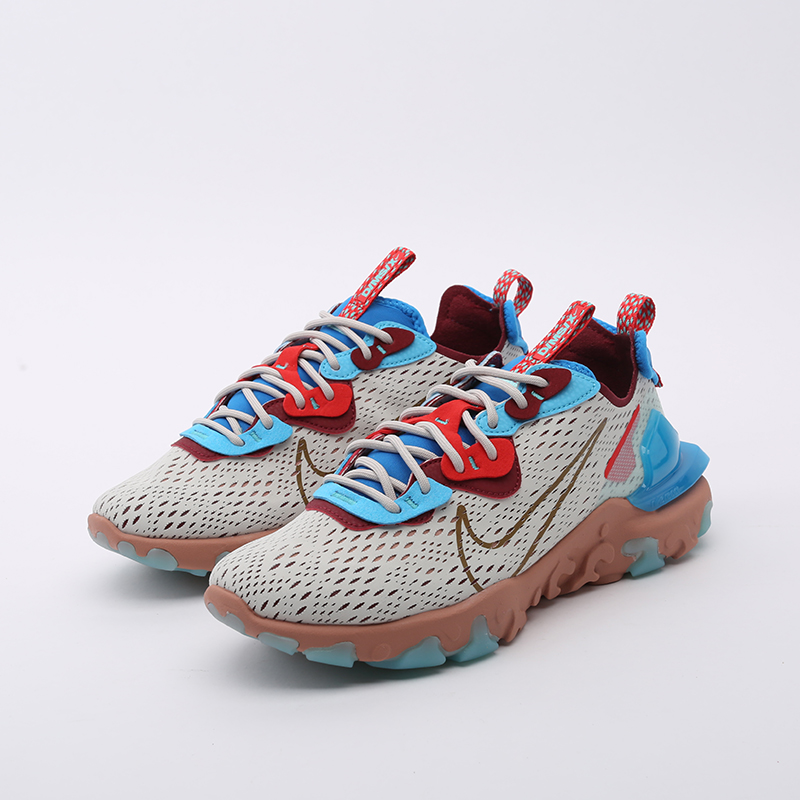 мужские разноцветные кроссовки Nike React Vision CD4373-001 - цена, описание, фото 5