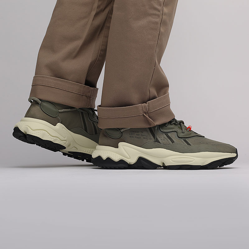 мужские зеленые кроссовки adidas Ozweego TR EG8322 - цена, описание, фото 7