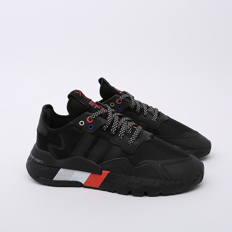 мужские черные кроссовки adidas Nite Jogger FV3788 - цена, описание, фото 3
