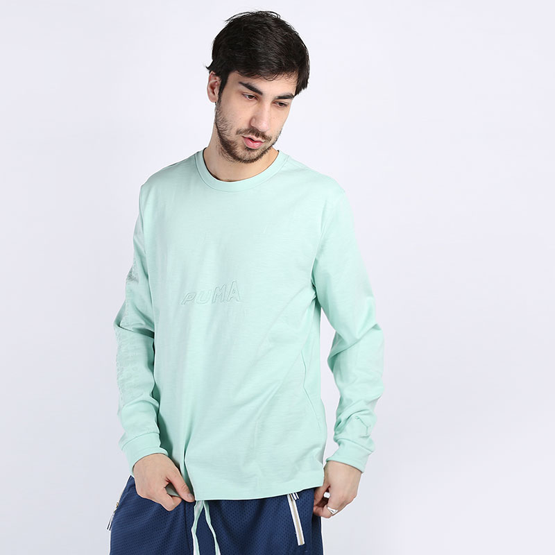 

Лонгслив PUMA, Мятный, Bounce LS Tee