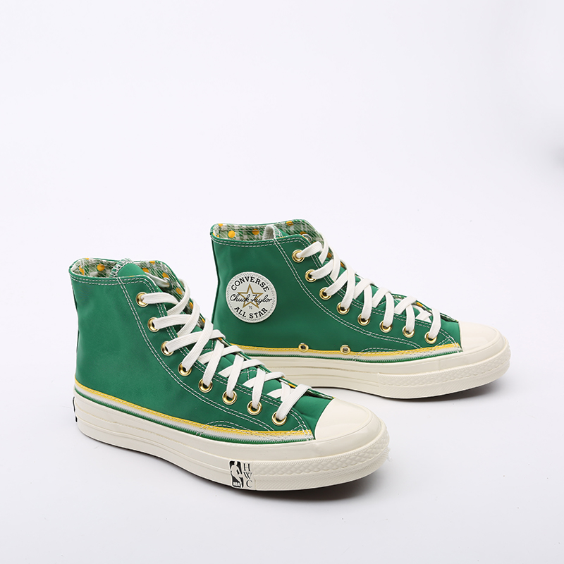  зеленые кеды Converse Chuck 70 Hi 167060 - цена, описание, фото 2