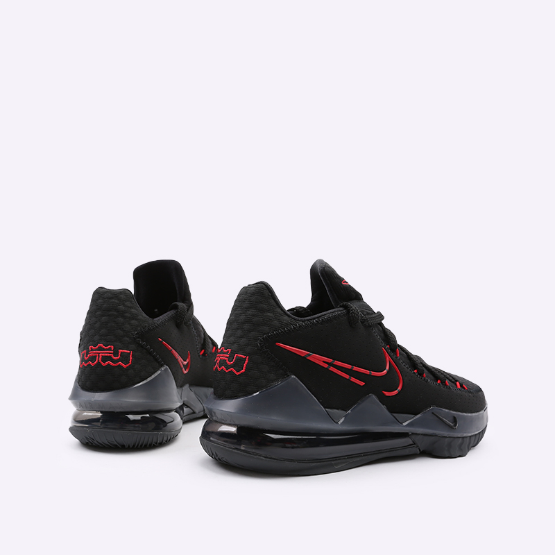 мужские черные баскетбольные кроссовки Nike Lebron XVII Low CD5007-001 - цена, описание, фото 3