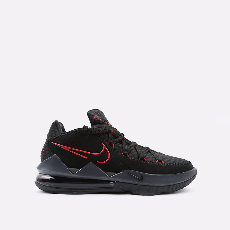 мужские черные баскетбольные кроссовки Nike Lebron XVII Low CD5007-001 - цена, описание, фото 1